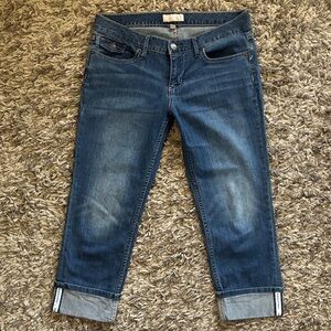 Banana Republic Classic Blue Cropped Jeans